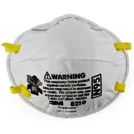 8210 N95 Disposable Particulate Respirator, 20/Box