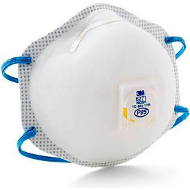 P95 Disposable Respirator with Exhalation Valve, 10/Box