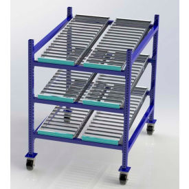 Flow Cell Mobile Gravity Rack 36"W x 48"D x 54"H