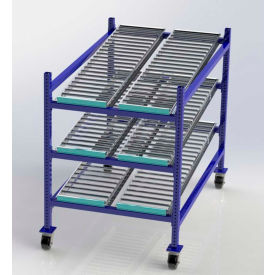 Flow Cell Mobile Gravity Rack 36"W x 60"D x 54"H