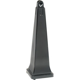 Groundskeeper Smokers Receptacle, Black