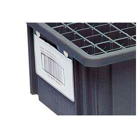 Conductive Dividable Grid Container Label Holder - 8x5 Sold Pack Of 6