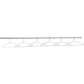 Chrome Plated Hangers, Pack of 6