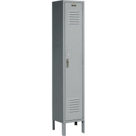 1-Tier 1 Door Locker, 12"W x 12"D x 66"H, Gray, Unassembled