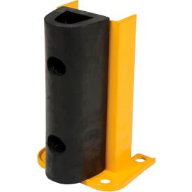 Steel Rack Guard With Rubber Bumper 7-3/4"W x 8-1/16"D x 12-1/4"H