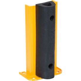 Steel Rack Guard With Rubber Bumper 7-13/16"W x 10-1/16"D x 18-1/4"H