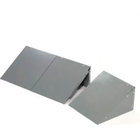 Locker Slope Top Kit, 12"x15", Gray