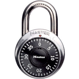 Combination Padlock With 3/4" Shackle, No Control Key Access