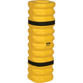Narrow Column Protector, 4"- 6" Column Opening, 13"O.D. x 42"H, Yellow