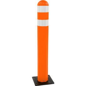 Poly Guide Post Delineator 42" x 5.75" Dia Orange