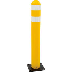 Poly Guide Post Delineator 42" x 5.75" Dia. Yellow