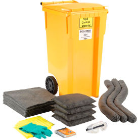 Universal Wheeled Spill Kit, 30 Gallon