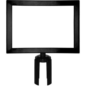 Horizontal Heavy Duty Sign Frame, Black, 8.5" x 11"