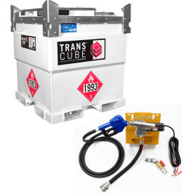 251 Gallon TransCube Diesel Transportable Fuel Storage Tank, 12V / 15GPM Pump Kit