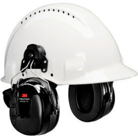 WorkTunes Pro AM/FM Radio Headset, Black, Hard Hat Attachment