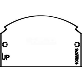 Poke-Thru 1/2 Gang Blank Plate