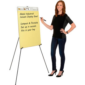 Aluminum Portable Easel Stand With Instant Collapsible Tripod, Black