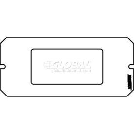 6dec Poke-Thru 1-1/2-Gang Decorator Plate