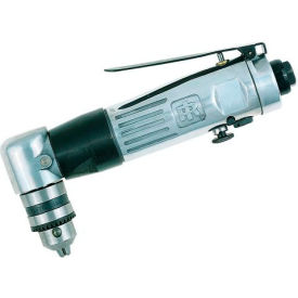 Right Angle Air Drill, Standard Keyed, 3/8" Chuck, 1800 RPM