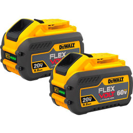 20/60V Li-Ion Flexvolt Battery 9Ah Extended Capacity, 2/Pack