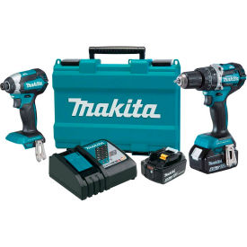 18V Brushless Cordless Hammer Drill & Impact Driver Combo Kit 4.0Ah
