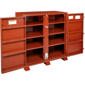 2-Door Utility Storage Cabinet, 60"W x 24"D x 60"H