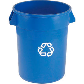 Recycling Can, 44 Gallon, Blue