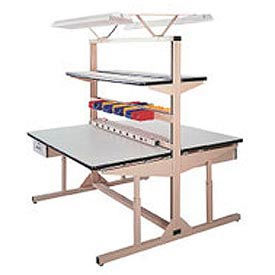 Steel Footrest, 48"W, Tan