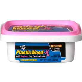 Plastic Wood-X Latex All Purpose Wood Filler - 8.0 oz., Natural