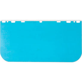 Head Gear/Face Shield Visor, 8" x 15-1/2", Clear, Polycarbonate