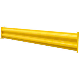 Steel Guard Rail, 7'L, Yellow
