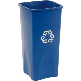 Recycling Can, 23 Gallon, Blue