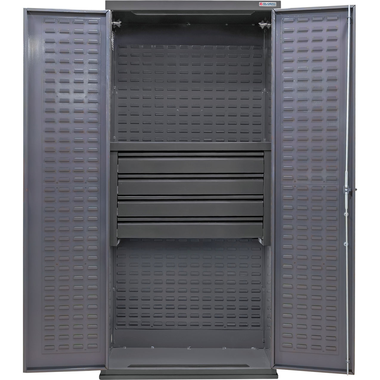 Configurable Drawer Cabinet, 36"W x 24"D x 78"H, 4 Drawers