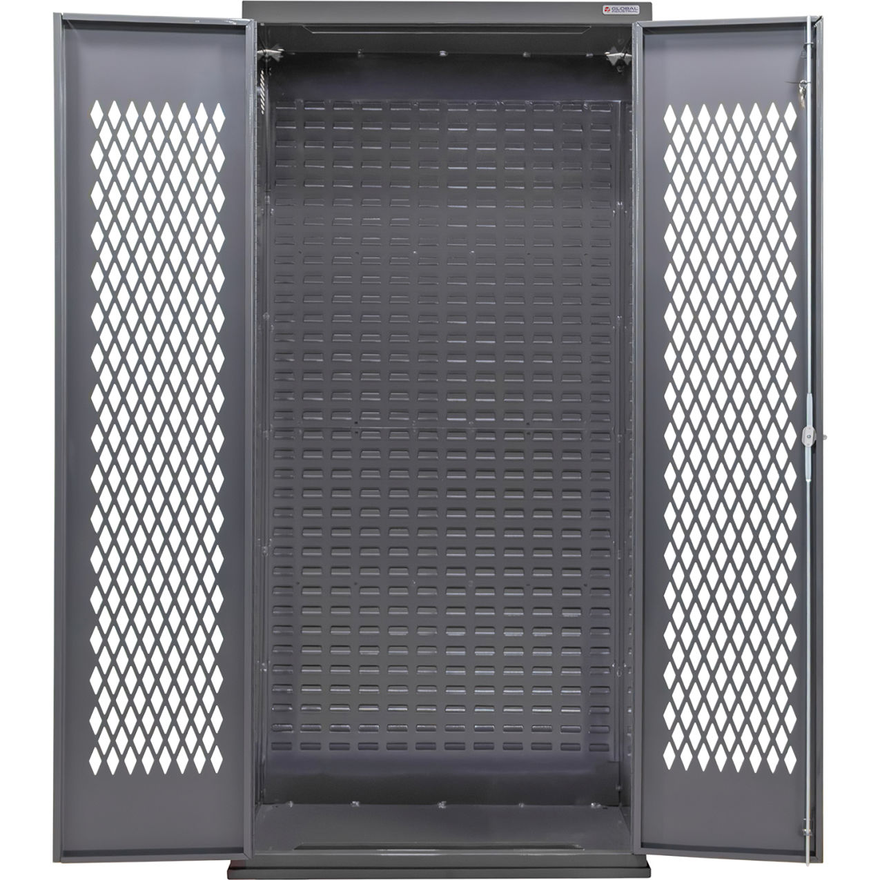 Configurable Ventilated Bin & Shelf Cabinet, 36"W x 24"D x 78"H