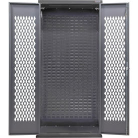 Configurable Ventilated Charging Cabinet, 36"W x 24"D x 78"H