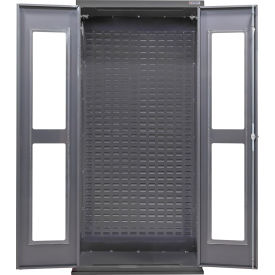 Configurable Clear-View Charging Cabinet, 36"W x 24"D x 78"H