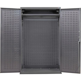 Configurable Electronic Locking Wardrobe Cabinet, 48"W x 24"D x 78"H