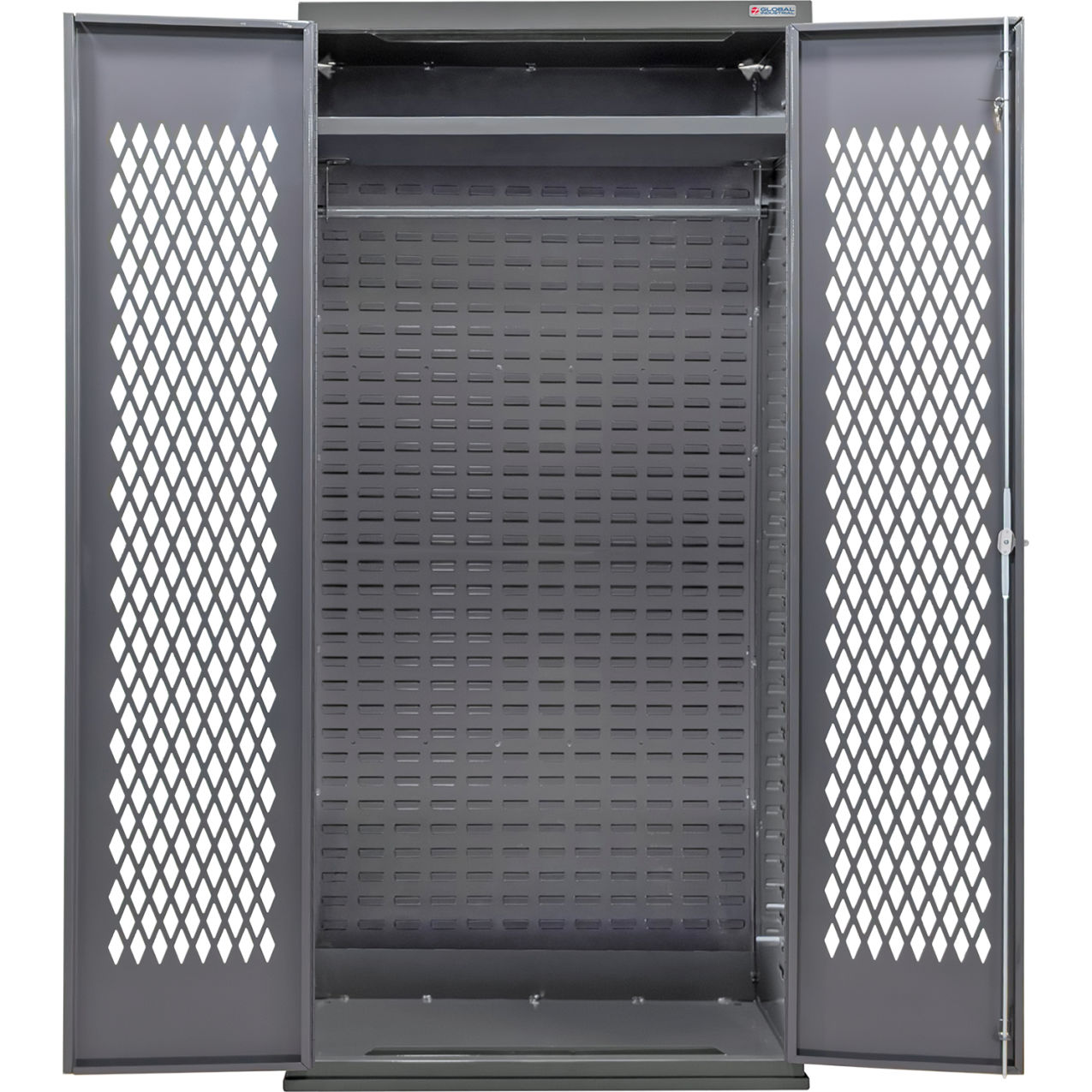 Configurable Ventilated Wardrobe Cabinet, 36"W x 24"D x 78"H