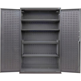 Configurable Shelf Cabinet, 48"W x 24"D x 78"H, 4 Shelves