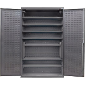 Configurable Charging Cabinet, 48"W x 24"D x 78"H, 7 Shelves