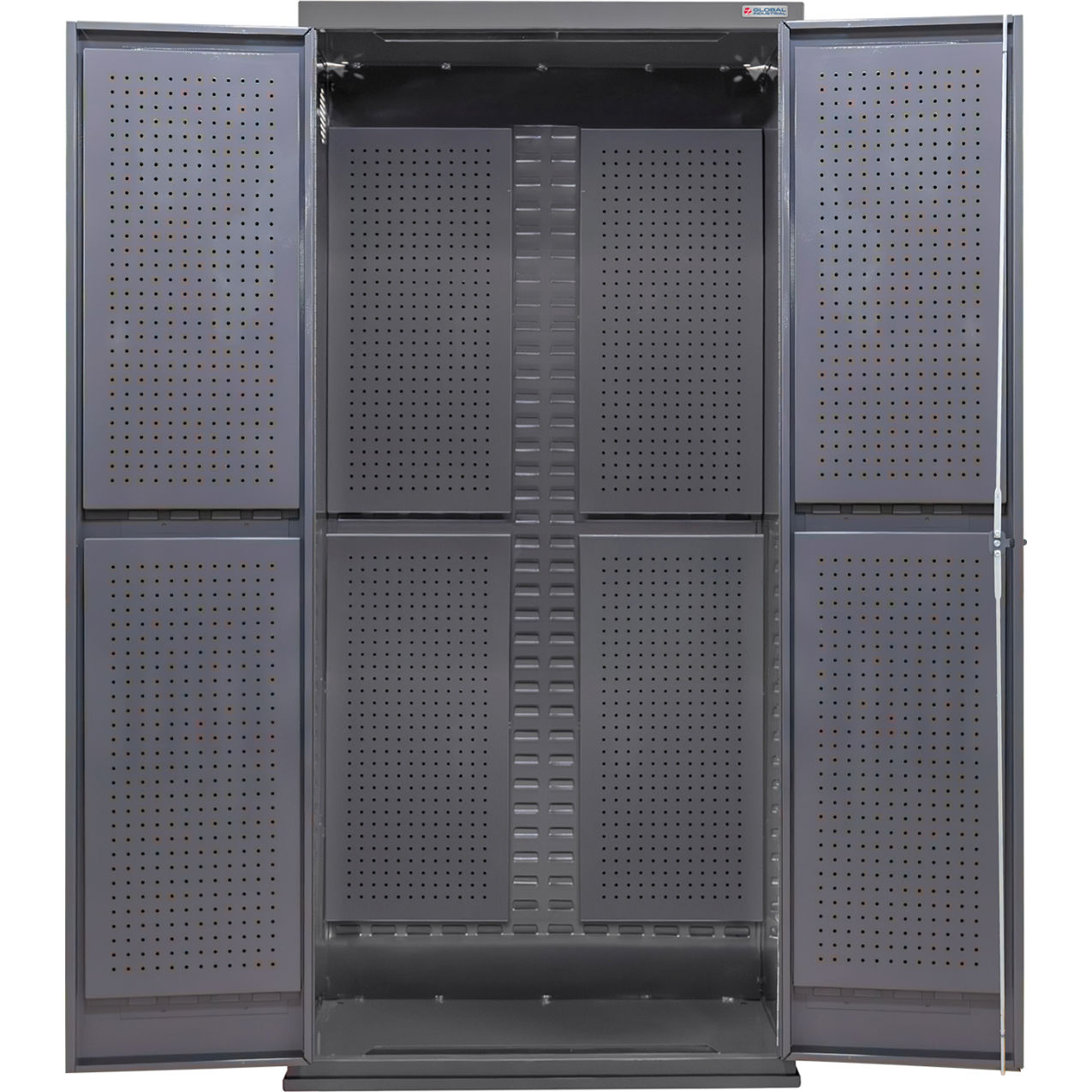 Full Pegboard Configurable Cabinet, 36"W x 24"D x 78"H