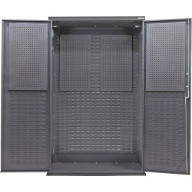 Configurable Pegboard Cabinet, 48"W x 24"D x 78"H