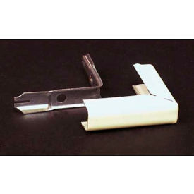 External Elbow, White, 2-1/2"L