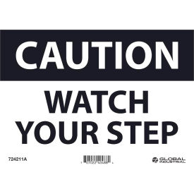 Caution Watch Your Step, 7x10, Aluminum