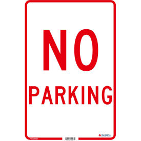 No Parking, 18x12, .063 Aluminum