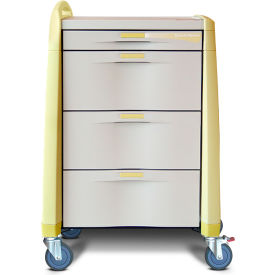 Isolation Cart, Yellow, Standard Height