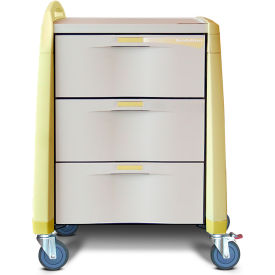 Avalo® Isolation Cart, Yellow, Intermediate Height
