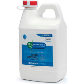 Rx Destroyer™ Liquids, 64 oz Bottles w/ Hardener Packets