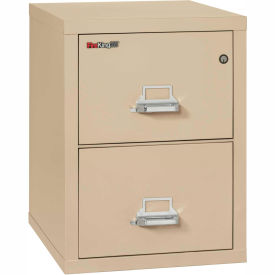 2 Drawer Vertical File Cabinet - Legal Size 21"W x 25"D x 28"H - Putty
