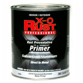 Anti-Rust Enamel, Galvanized & Aluminum Primer, White, Quart